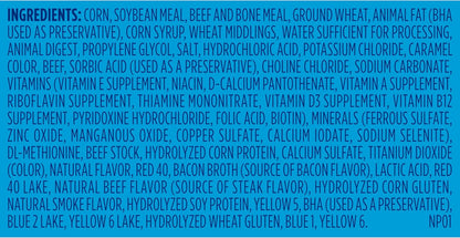 Mini Bits Small Breed Dry Dog Food, Savory Bacon & Steak Flavor for Adult Dogs, 3.5 Lb. Bag